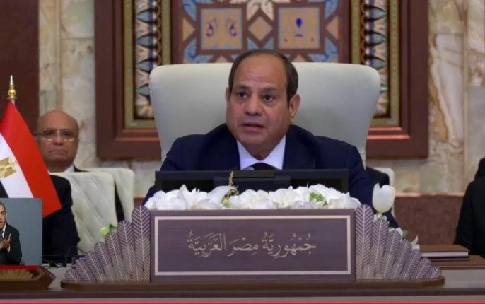 الرئيس السيسي ورئيس وزراء العراق يشددان على أهمية التوقف الفوري للقتال في غزة الرئيس السيسي ورئيس وزراء العراق يشددان على أهمية التوقف الفوري للقتال في غزة