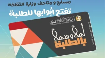 الثقافة: خصم 50% للطلبة على تذاكر المسارح والمتاحف.. وهذه طريقة التسجيل