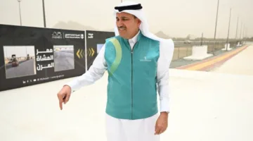 الجاسر يطلق التوسع في مبادرتي الأسفلت المطاطي والبارد لخدمة زوار الحرمين الشريفين