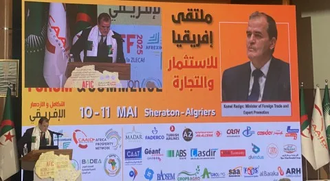 الجزائر.. انطلاق أعمال ملتقى إفريقيا للاستثمار والتجارة الجزائر.. انطلاق أعمال ملتقى إفريقيا للاستثمار والتجارة