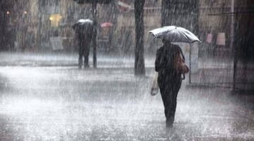 الجو هيقلب.. الأرصاد تحذر من أمطار رعدية في هذا الموعد