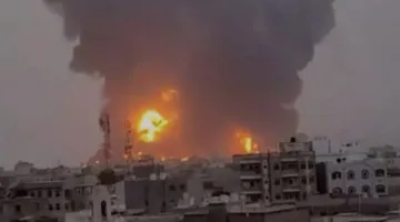 الجيش الإسرائيلي يشن غارات جوية بالتنسيق مع الولايات المتحدة استهدفت محافظة الحديدة اليمنية على البحر الأحمر