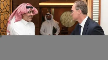الحصيني يستقبل سفير جمهورية ⁧‫لاتفيا‬⁩ لدى مصر