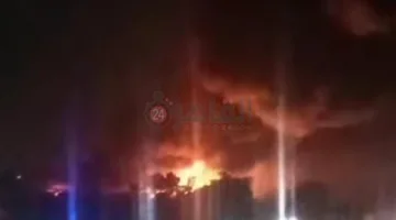 الحماية المدنية بالمنوفية تحاول السيطرة على حريق مخزن بلاستيك بكفر أبنهس