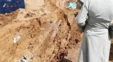 الحماية المدنية تبذل جهوداً لاستخراج شخص سقط في بئر بالظهير الصحراوي بالمنيا