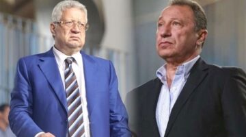 مرتضى منصور يصل المحكمة الاقتصادية لإنهاء إجراءات التصالح مع الخطيب