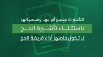 الداخلية: جميع أنواع تأشيرات الزيارة، باستثناء “تأشيرة الحج”، لا تمنح الحق لحاملها في أداء الفريضة.