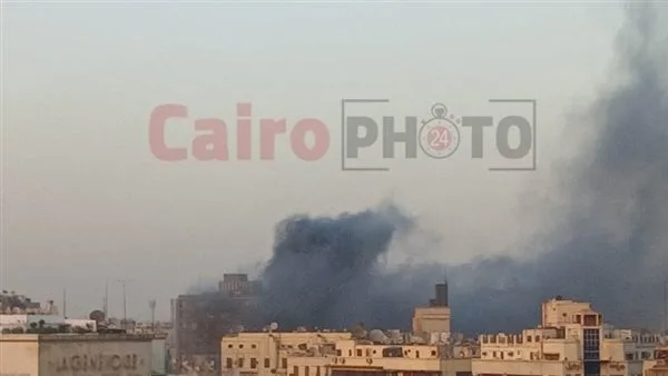 الدفع بـ6 سيارات إطفاء للسيطرة على حريق وسط القاهرة الدفع بـ6 سيارات إطفاء للسيطرة على حريق وسط القاهرة