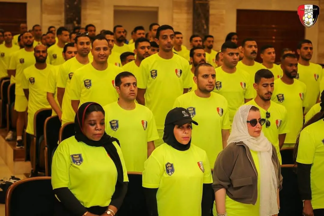 الدوسري وسمير يختتمان برنامج التدريب الدولي لحكام ومدربي الميني فوتبول في مصر