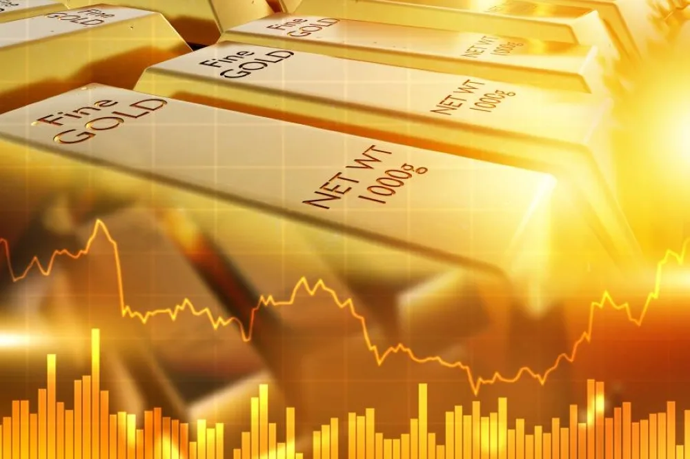 الذهب يتراجع وسط آمال في حل النزاع التجاري بين أميركا والصين الذهب يتراجع وسط آمال في حل النزاع التجاري بين أميركا والصين