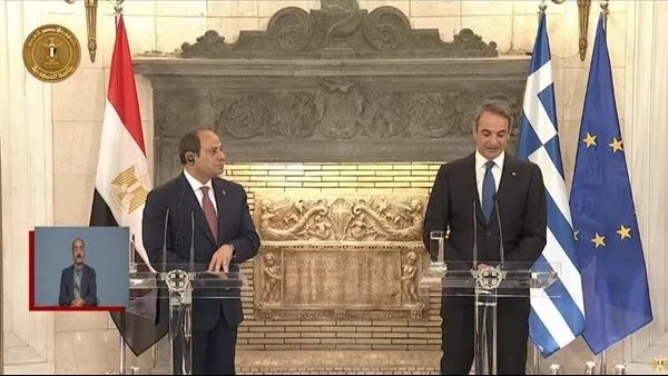 الرئيس السيسي: شراكتنا مع اليونان نموذجًا يُحتذى به في المنطقة الرئيس السيسي: شراكتنا مع اليونان نموذجًا يُحتذى به في المنطقة