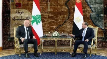 الرئيس السيسي: مصر تظل داعمة للبنان وتعكس موقفًا ثابتًا بضرورة انسحاب إسرائيل من جميع أراضيه.