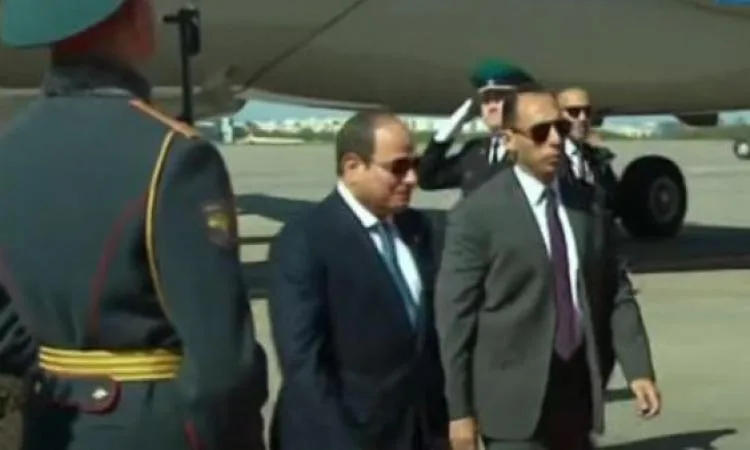الرئيس السيسي يصل إلى موسكو للمشاركة غدا في احتفالات عيد النصر الرئيس السيسي يصل إلى موسكو للمشاركة غدا في احتفالات عيد النصر