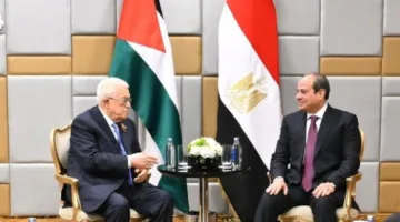 الرئيس السيسي يلتقي نظيره الفلسطيني على هامش احتفالات «عيد النصر» بموسكو