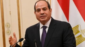 الرئيس السيسي يوفد مندوبًا للتعزية