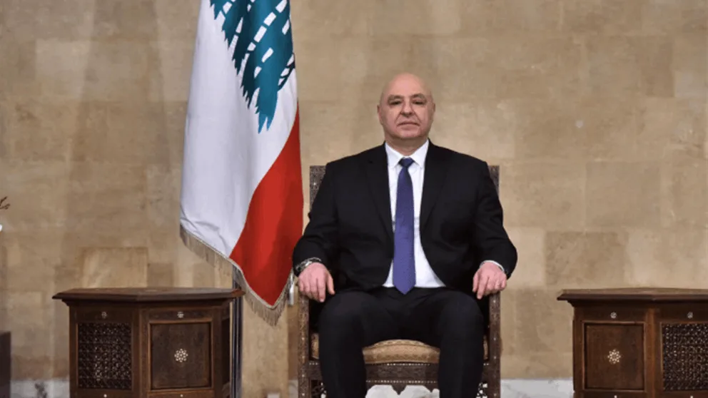الرئيس عون: نتطلع إلى الأيام الآتية بكثير من التفاؤل الرئيس عون: نتطلع إلى الأيام الآتية بكثير من التفاؤل