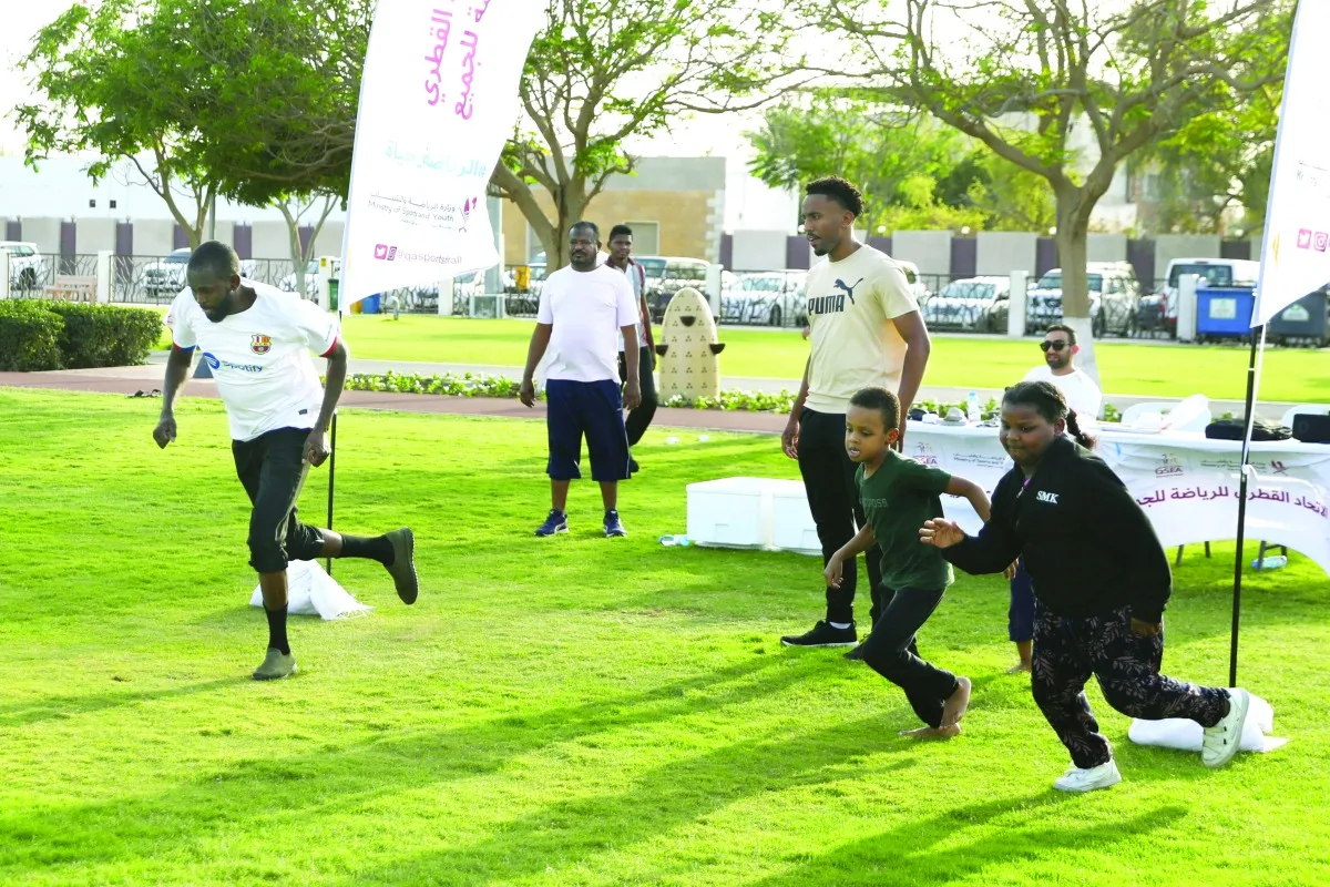 “الرياضة للجميع” تطلق برنامج 356 يوم من الفعاليات في الحدائق العامة