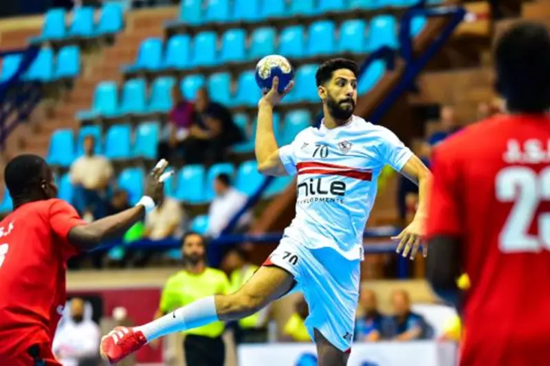 للمرة الثالثة على التوالي.. فريق يد الزمالك يحقق انتصاراً ساحقاً في بطولة أفريقيا ضد منتدى درب سلطان. للمرة الثالثة على التوالي.. فريق يد الزمالك يحقق انتصاراً ساحقاً في بطولة أفريقيا ضد منتدى درب سلطان.