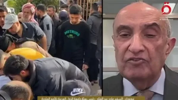 السفير ماجد عبد الفتاح: الجامعة العربية ترفض أي إدارة خارجية للأراضي الفلسطينية السفير ماجد عبد الفتاح: الجامعة العربية ترفض أي إدارة خارجية للأراضي الفلسطينية