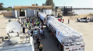 “قوافل بلا انقطاع”: كيف أصبحت مصر مصدر حياة لغزة في ظل الاشتباكات؟