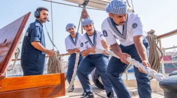 السفينة شباب عُمان الثانية تغادر ميناء الإسكندرية نحو ميناء كاتاكولو
