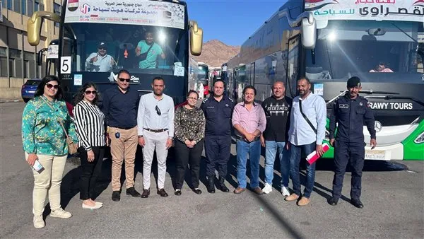 السياحة: وصول آخر قوافل الحج البري إلى المملكة العربية السعودية السياحة: وصول آخر قوافل الحج البري إلى المملكة العربية السعودية