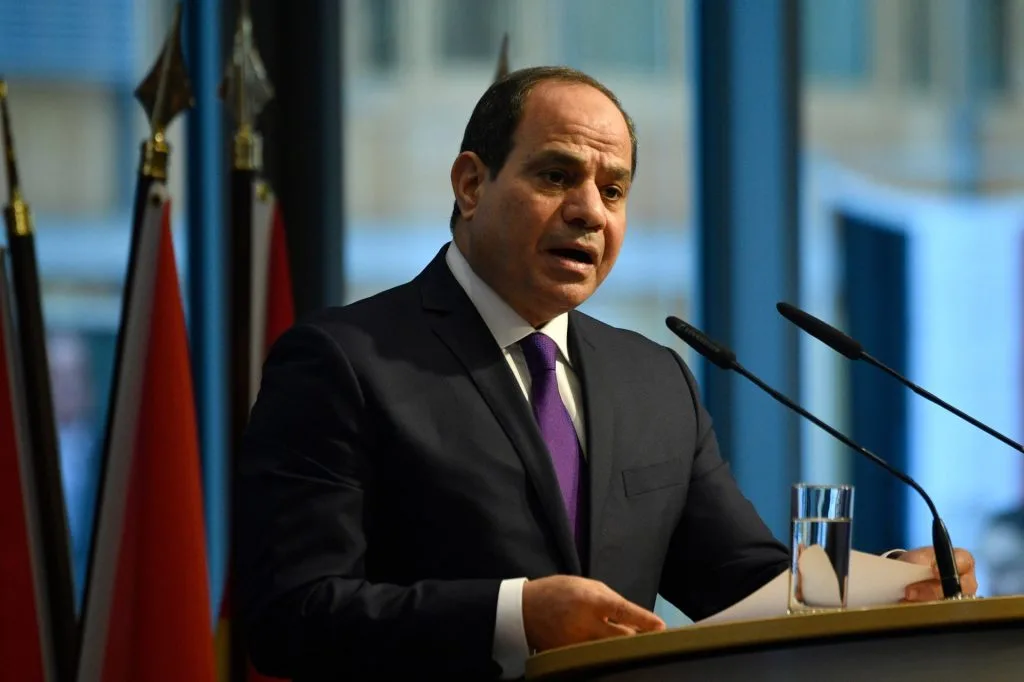 السيسي: عرض المشاريع الزراعية التي نفذتها الحكومة على القطاع الخاص