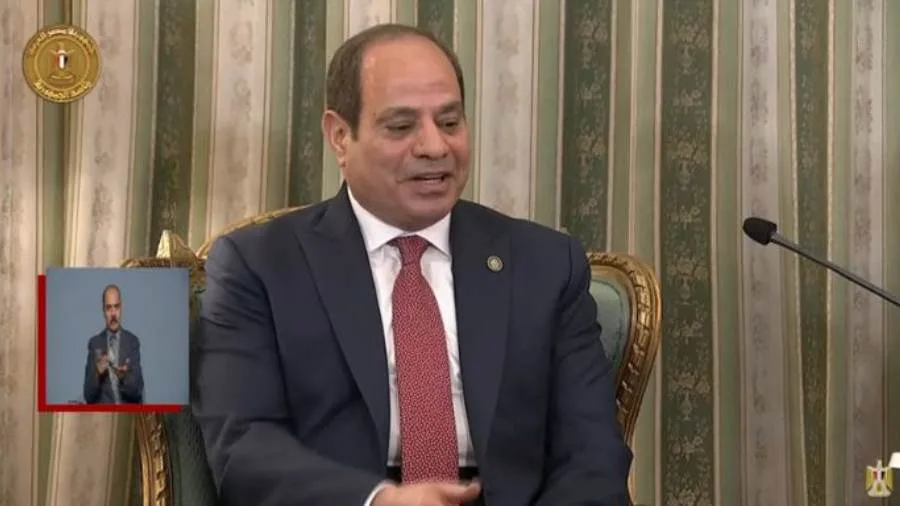 السيسي: مصر عنصر استقرار بالمنطقة ونبذل جهودا كبيرة لوقف إطلاق النار بغزة السيسي: مصر عنصر استقرار بالمنطقة ونبذل جهودا كبيرة لوقف إطلاق النار بغزة