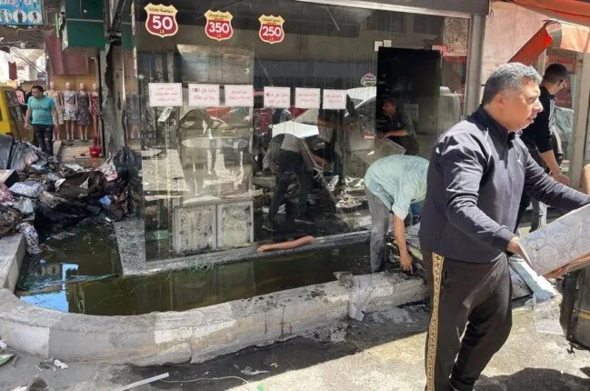 السيطرة على حريق بمحل مفروشات في بورسعيد دون إصابات السيطرة على حريق بمحل مفروشات في بورسعيد دون إصابات