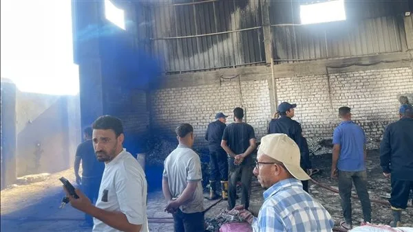 السيطرة على حريق داخل مصنع بلاستيك بالمنيا السيطرة على حريق داخل مصنع بلاستيك بالمنيا