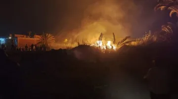 السيطرة على حريق مخزن كرتون في سوهاج