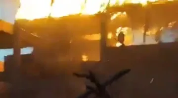 السيطرة على حريق نشب أعلى سطح منزل في بنها