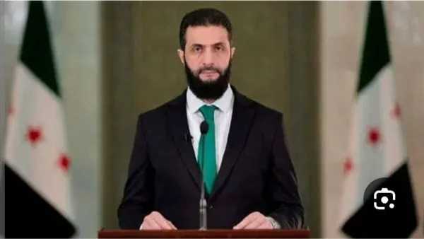 الشرع: نتواصل مع كل الدول التي تتواصل مع إسرائيل لسحب قواتها الشرع: نتواصل مع كل الدول التي تتواصل مع إسرائيل لسحب قواتها