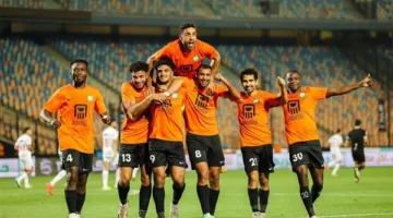 الشوط الأول.. البنك الأهلي يتقدم بهدفين على بيراميدز