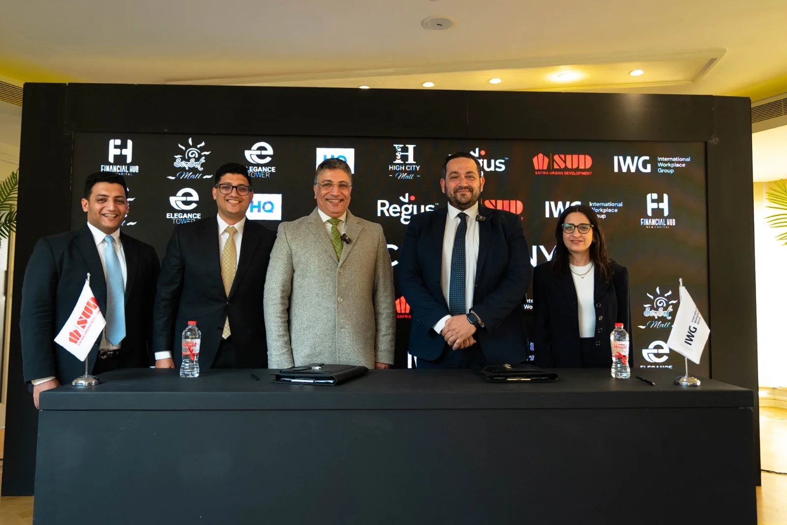 الصفوة للتطوير العمراني SUD تتعاون مع IWG لافتتاح أربع مراكز Regus في مشاريعها الجديدة