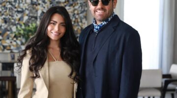 الصور الأولى لـ عمرو يوسف وأسماء جلال من كواليس فيلم السلم والثعبان 2