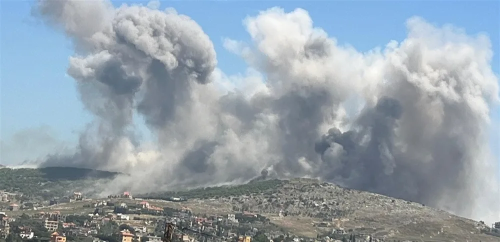 الطيران الحربي الإسرائيلي يشن عدوانًا جويًّا واسعًا على جنوب لبنان