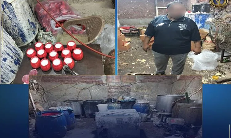 القبض على شخص في القاهرة لإدارة مصنع غير مرخص لإنتاج مستحضرات التجميل القبض على شخص في القاهرة لإدارة مصنع غير مرخص لإنتاج مستحضرات التجميل