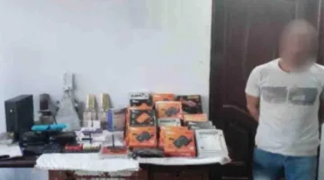 القبض على شخصين يديران شبكة بث تلفزيونى بالمنوفية