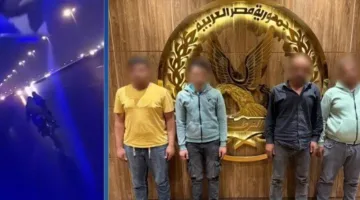 القبض على عاطلين أجبروا سائق على التوقف بالقاهرة | فيديو