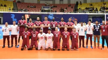 القرعة تسفر عن وضع قطر في المجموعة الثانية ببطولة كأس الأمم الآسيوية للكرة الطائرة للرجال.