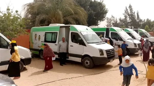 الكشف على 528 مواطنًا خلال قافلة طبية في القصاصين بالإسماعيلية الكشف على 528 مواطنًا خلال قافلة طبية في القصاصين بالإسماعيلية