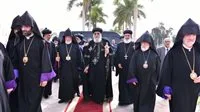 الكنيسة الأرثوذكسية تحتفل بذكرى مجمع نيقية من خلال قداس مشترك
