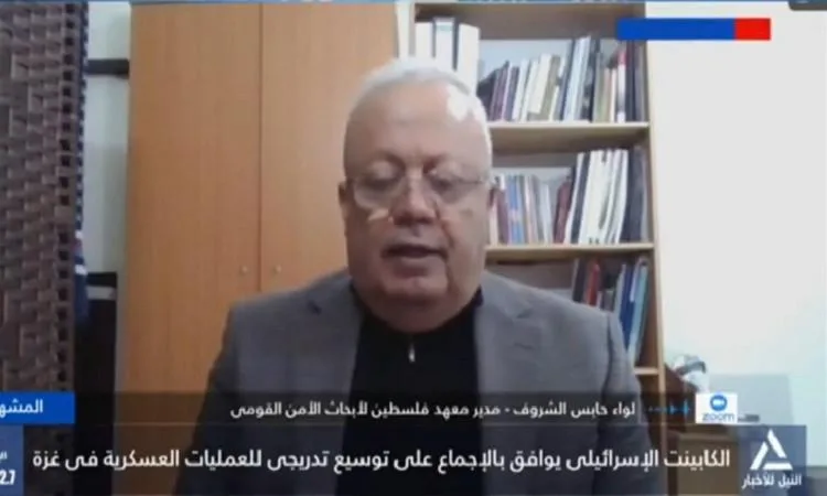 اللواء حابس الشروف: خطة إسرائيل تجاه غزة خدعة متعددة الأهداف اللواء حابس الشروف: خطة إسرائيل تجاه غزة خدعة متعددة الأهداف