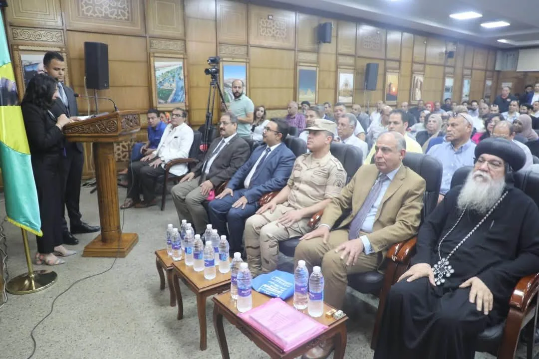 اللواء كدواني يشارك في المؤتمر العلمي الخامس: المنيا، شاهد حي على حضارة مصر – صور