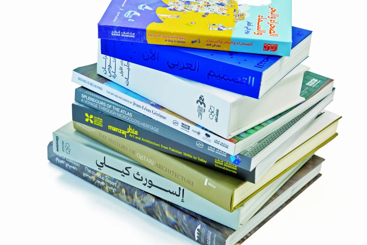 المتاحف تشارك في معرض الدوحة الدولي للكتاب بإصدارات متنوعة المتاحف تشارك في معرض الدوحة الدولي للكتاب بإصدارات متنوعة