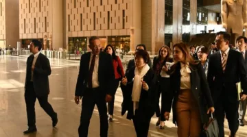 المتحف المصري الكبير يستقبل رئيس جمهورية جزر القمر ووزيرة التعليم والثقافة اليابانية