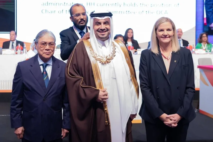 المجلس الأولمبي الآسيوي يكرم الأمير فهد بن جلوي بميدالية الاستحقاق المجلس الأولمبي الآسيوي يكرم الأمير فهد بن جلوي بميدالية الاستحقاق