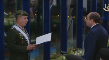 المجلس الدولي للرياضة العسكرية يمنح السيسي وسام الاستحقاق