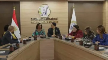 المستشارة أمل عمار تستقبل حرم رئيس دولة أنجولا